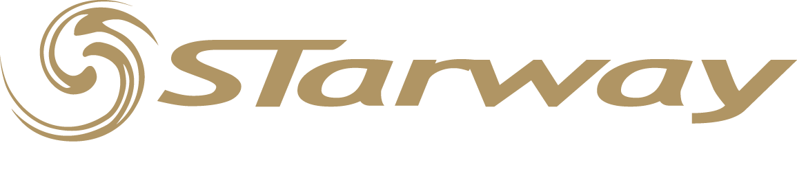 Starway logo or baseline white fr