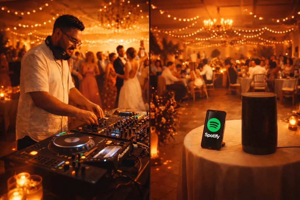 dj mariage vs playlist spotify
